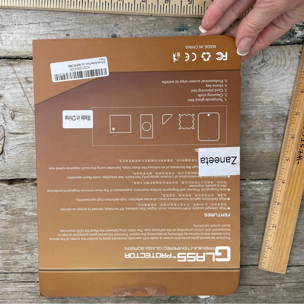 2-Pack Zaneeta Tempered Glass 9-0 Film Tab E 9.6 T560